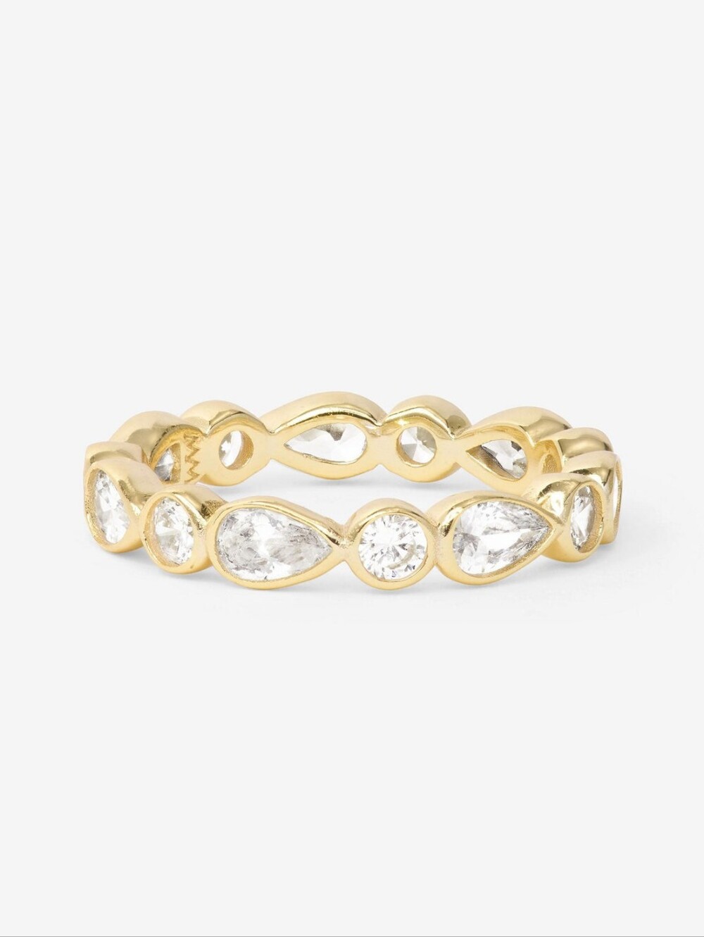 Melinda Maria Isla Ring - Gold White Diamondettes New Size 6 New ✨️FIRM